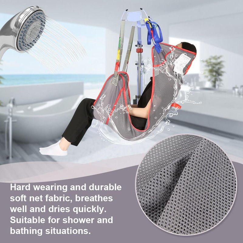 Universal Full Body Hoyer Lift Sling, Patient Lift Sling with