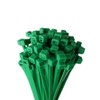 HORZEFIX Cable Ties Pack of 100 Green Long UV Resistant