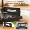 Under Sink Organizer 2 Pack,Pull Out Cabinet Organizer Shelf,Kitchen Bathroom