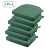 Basic Beyond Chair Cushions for Dining Chairs 6 Pack, Kitchen