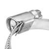 Hose Clamps 60-80 mm, Pack of 25, Stainless Steel W2,