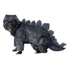 California Costumes Collections - Disfraz Unisex para Perros Stegosaurus para Adultos, Color Verde Oscuro, Talla L de EE. UU
