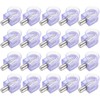 uxcell Shelf Support Pegs Glass Clamp Bracket Zinc Alloy Nail