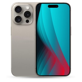 Full Color Premium Display Model Phone 16 | Compatible with Phone Cases (Max Pro, Natural Titanium)