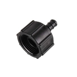 Viega PolyAlloy PEX Crimp Port Adapter, 3/8" PEX Crimp x 1/2" Port (Zero Lead)