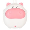 Mini Hanging Neck Fan USB Rechargeable 3 Speeds Bladeless Hands
