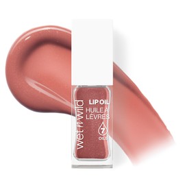 wet n wild Lip Oil - Lightweight, Non-Sticky, Hydrating & Nourishing Formula with 7 Conditioning Oils, Vegan & Cruelty-Free - Cocoa Rose