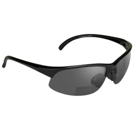 proSPORT BIFOCAL Sunglasses Readers Tinted Mens Womens High Definition Amber Yellow Smoke +1.50 +1.75 +2.00 +2.25 +2.50 (Smoke, 2.50)