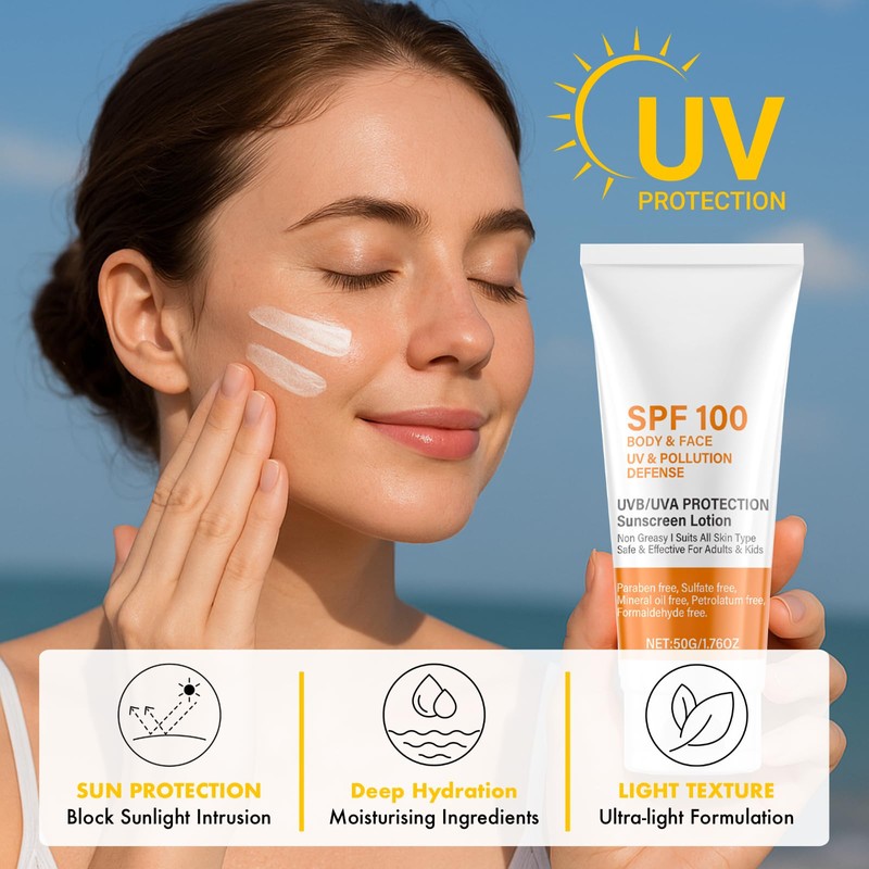 Factor 100 Sun Cream Face & Body - Ultra High