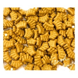 CO08. Sprinkles, perlas, granillos, diamantinas y matizadores para repostería Sweet Candy Colors. 100 gramos. MOD. CORONA DORADA