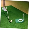 Mikinona 2pcs Golf Putting Cups with Flags Indoor Golf Practice