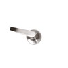 Zion Dummy Door Lever Satin Nickel Brushed Silver Straight Door