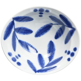 Hasamiyaki 14758 Vanilla Rim Bowl (S), Diameter 5.5 inches (14 cm)