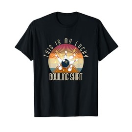 Sport Squadra Di Bowling Idea Regalo Retro Bowling Maglietta