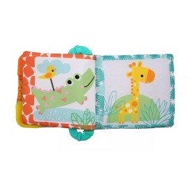 Bright Starts New Bright Starts Teethe & Read Take-Along Toy Soft Book Ages 3 months + Crinkle