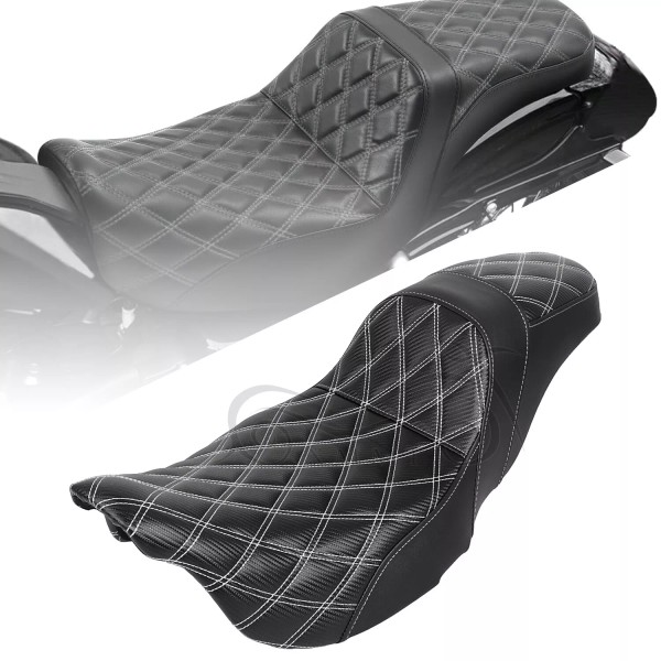 Step-Up Driver Passenger Seat Fit For Harley Touring Electra Glide