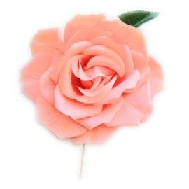 Blumen Flamencas Große Damen Typische Haardekoration Blume Flamingo April Tanz Flamingo, Ø 19 cm Lachs