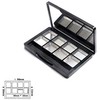 Empty Eye Shadow Palette Container Lipstick Cosmetic Cream Tray Multi-Lattice