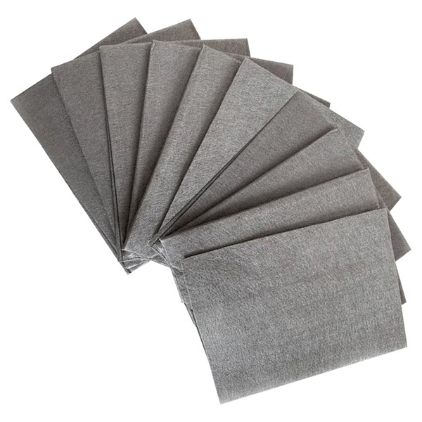 HOMYY Pack of 10 Thickened Magic Cleaning Cloths, Reusable Microfibre
