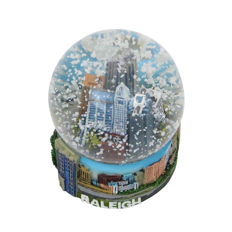 Raleigh North Carolina Snow Globe 3.5 Inches