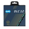 KMC DLC12 12 Speed Chain, 126 Links, Celeste