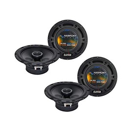 Harmony Audio R65 Factory Replacement Speaker Upgrade Package Compatible with Jeep Wrangler 2007-2014