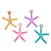 4Pcs Giraffe Tube Toy Telescopic Suction Cup Tube Giraffe Toy