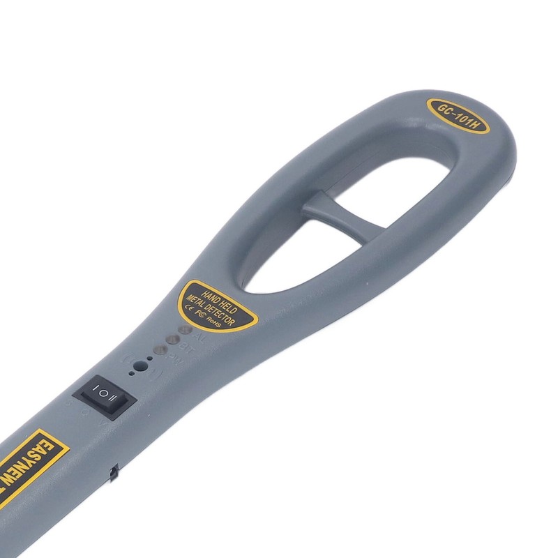 Handheld Metal Detector Sound Light Vibration Alarm High Sensitivity Metal