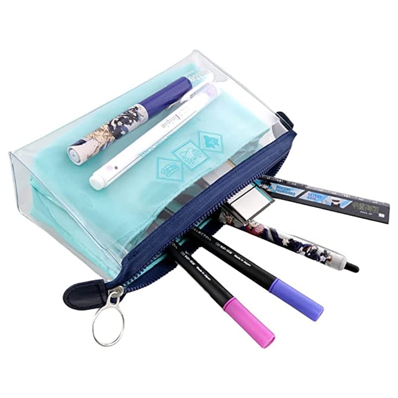 Sunstar Stationery S1425153 Mitte S1425153 Pen Case, Clear Pouch, B