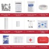 LotFancy 134PCS First Aid Kit Bag Multi Purpose Emergency Survival