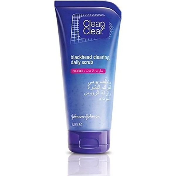 Clean and Clear Blackhead Clearing Daily Scrub, 150ml
