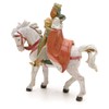 Holyart Hand Coloured Holy King on Horseback 12 cm Fontanini