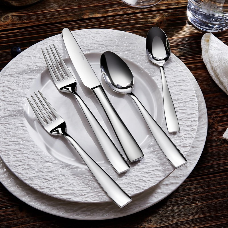 KEAWELL Premium 4-Piece Louis Spoon Set, 18/10 Stainless Steel, Set