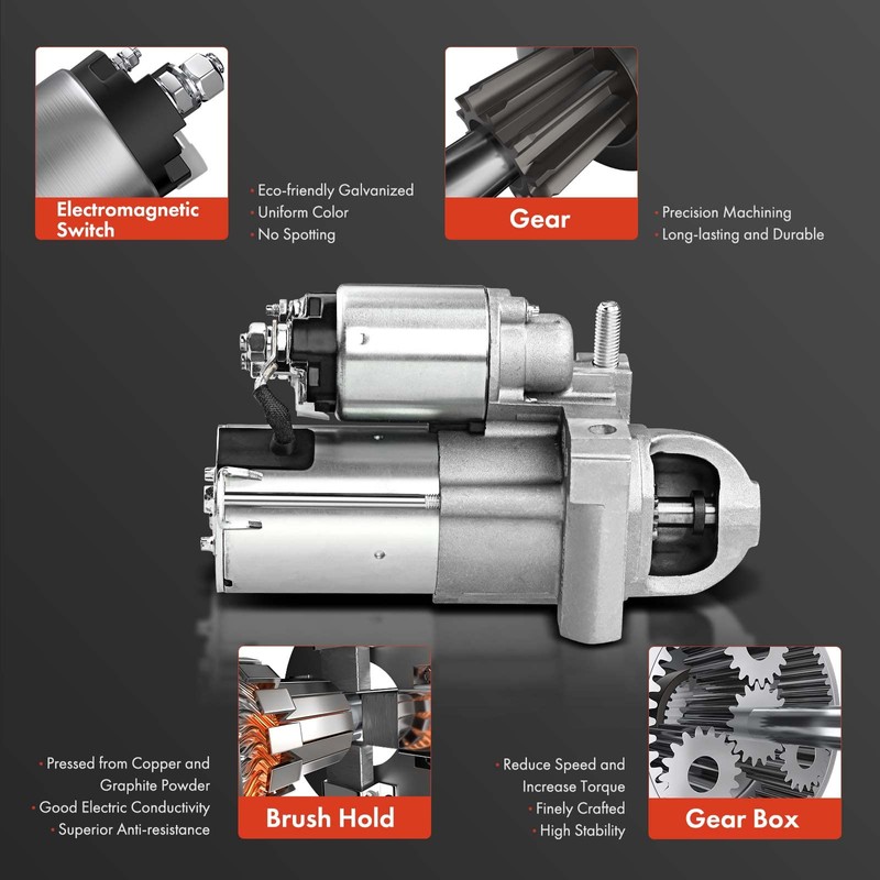 A-Premium Starter Motor Compatible with Acura & Honda Models -