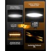 CO LIGHT 9 inch square LED headlight 12/24 V with