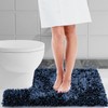 Yimobra Toilet Rugs U Shaped Washable, Extra Thick Soft Absorbent
