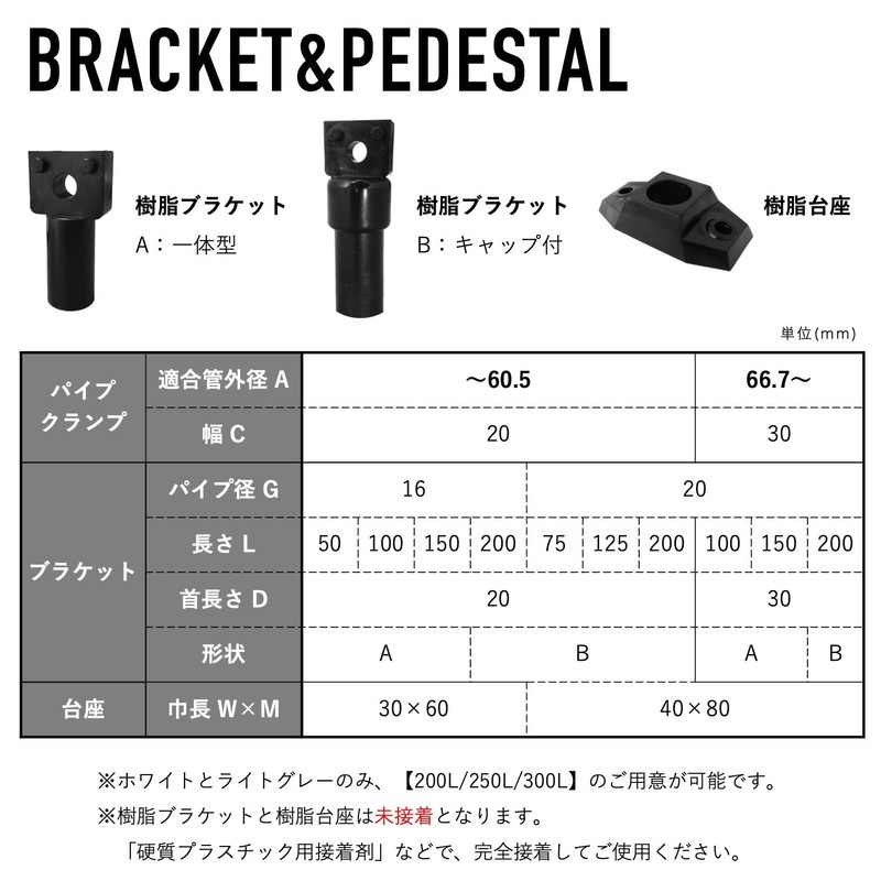 Kouei Kasei KFBS23-1435 Resin Stand Band Set, 1.3 inches (32