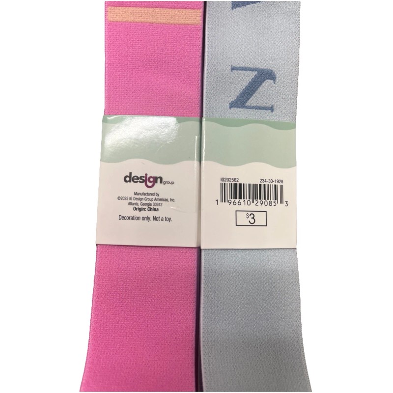 Design Group Bon Voyage 4 Pack Towel Bands, Towel Bands,