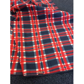 Polar Gear Navy Check Superior Picnic Rug Picnic Blanket