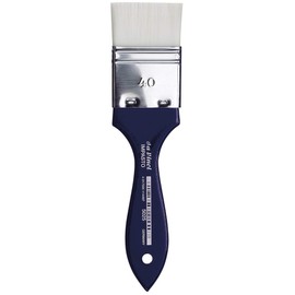 da Vinci Oil & Acrylic Series 5025 Impasto Paint Brush, Mottler Extra Stiff White Synthetic, Size 40