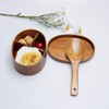 sourcing map Wooden Rice Spoon Non-Stick Heat-Resistant Cooking Helper Restauant