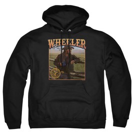 Popfunk Yellowstone Coffee With Rip Wheeler Adult Pull-Over Hoodie, Black, 5X-Large