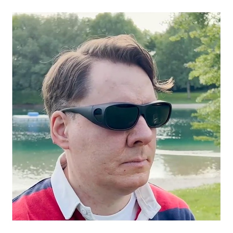 Falingo Classic Edition Polarised Sunglasses UV 400 - Black