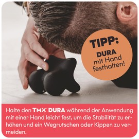 TMX Dura Neck Trigger | Effective Training Device for Migraine and Neck Pain | Neck Stretcher & Trigger Point Pusher | Relieves Headaches, Tinnitus and Dizziness | Made in Germany