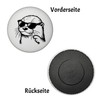 Cool Otter with Sunglasses Magnet Round Funny Water Marten Humour