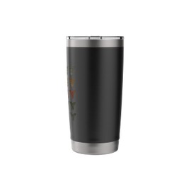 Love Heart Rooney Tee Grunge Vintage Style Black Rooney Stainless Steel Insulated Tumbler