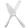 Hudson Essentials Hammered 18/10 Stainless Steel Cake Knife & Cake