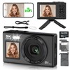 5K 80MP Digital Cameras for Photography with Tripod 2 Batteries