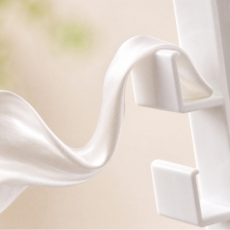 12 Hook Rotating Clothes Hanger, 360° Space Saving Wardrobe Organiser