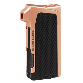 Condor Traditional Flame Pipe and Cigar Lighter in an Attractive Gift Box Warranty Black and Copper